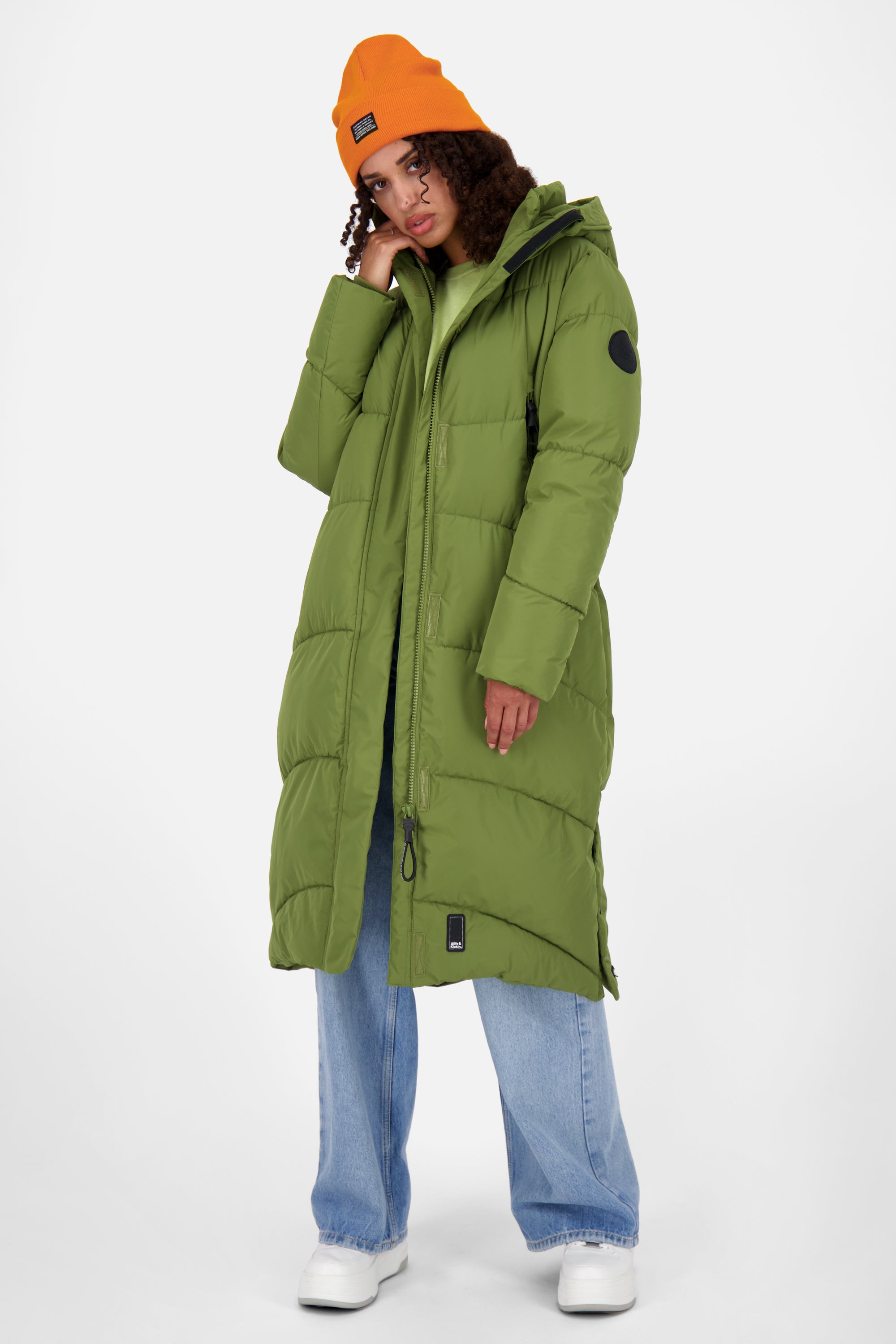 Alife and kickin jacke damen grün Clearance